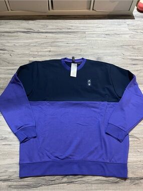 adidas Men’s Argentina Crewneck Sweater - Navy & Purple